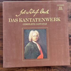 J. S. Bach Das Kantatenwerk Complete Cantatas Vol 21 LP Box Set 1978 Telefunken